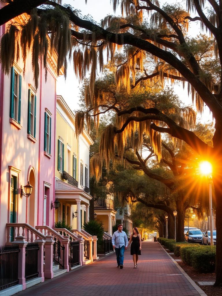 Charleston, South Carolina honeymoon — southern charm, cobblestone romance