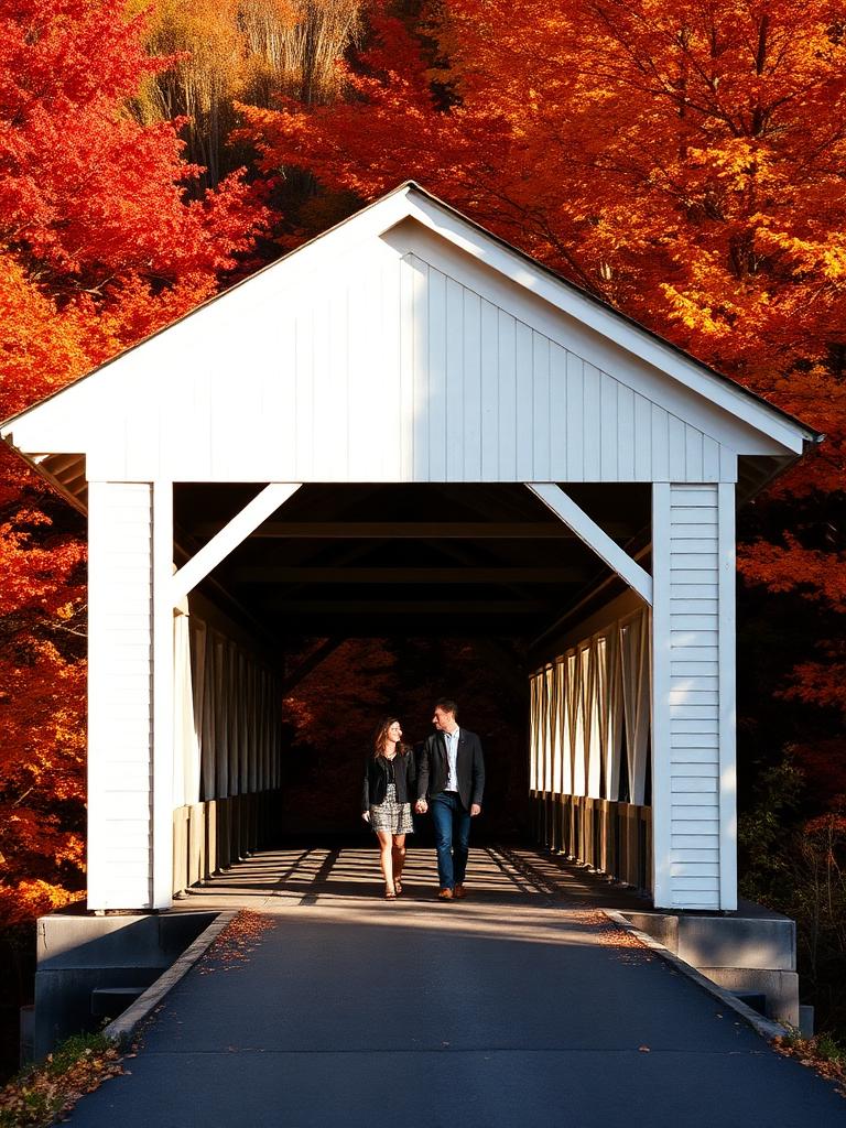 Woodstock, Vermont honeymoon — storybook village, farm romance